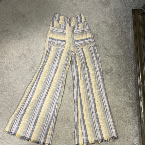 Free People Pants - Free people wide leg